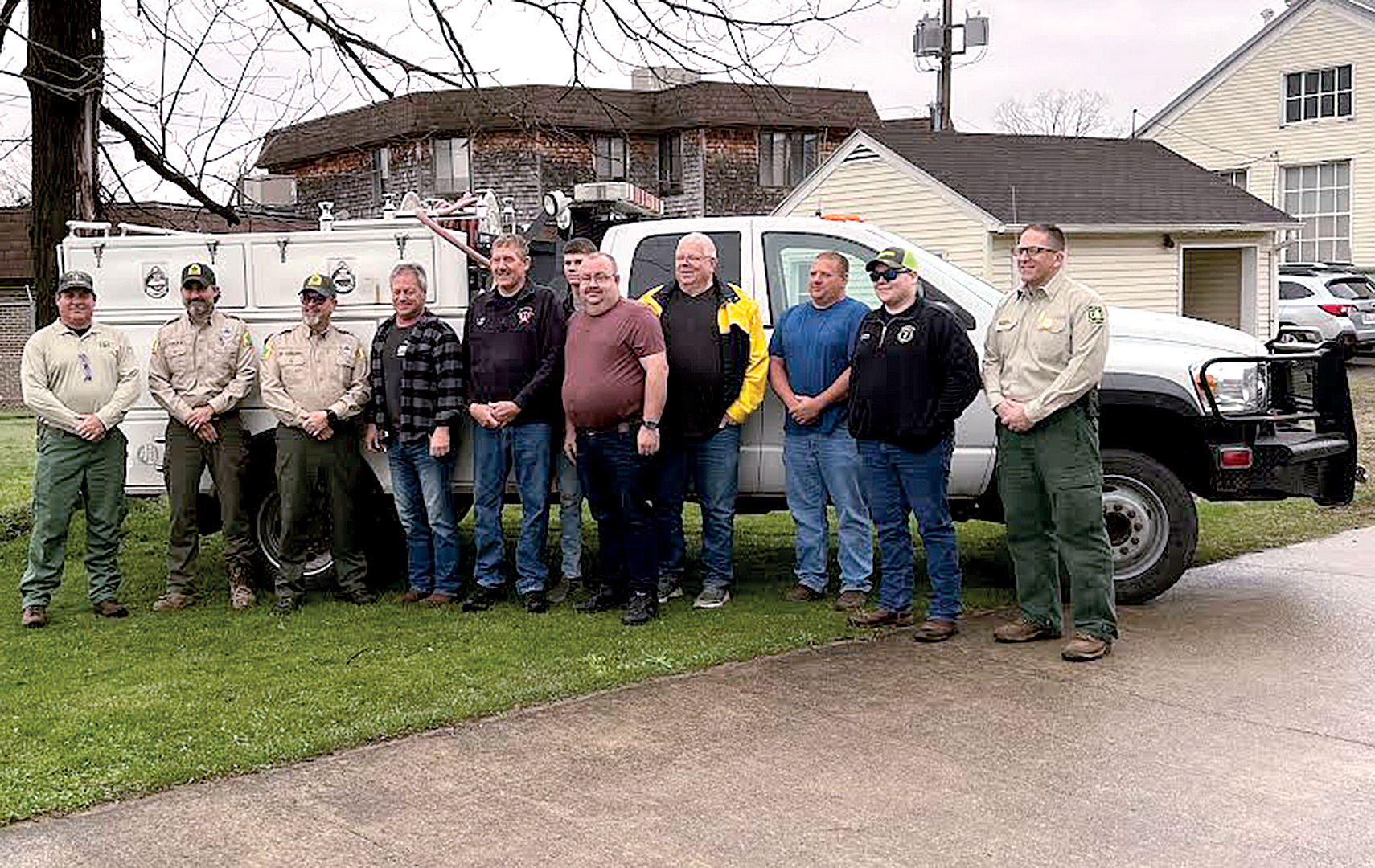 Fire engine transferred from Forest Service to Belington VFD for free
